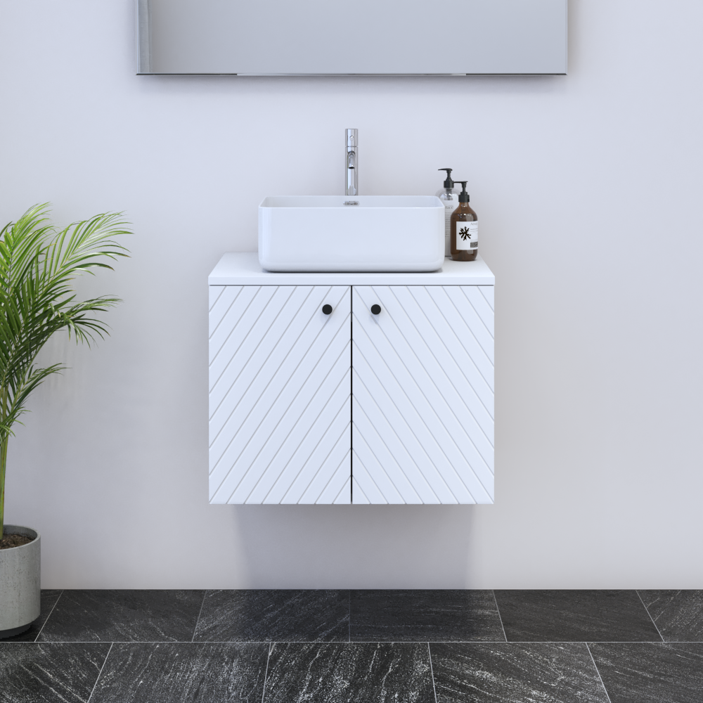 Avela 2D 60 Floating Bathroom Vanity